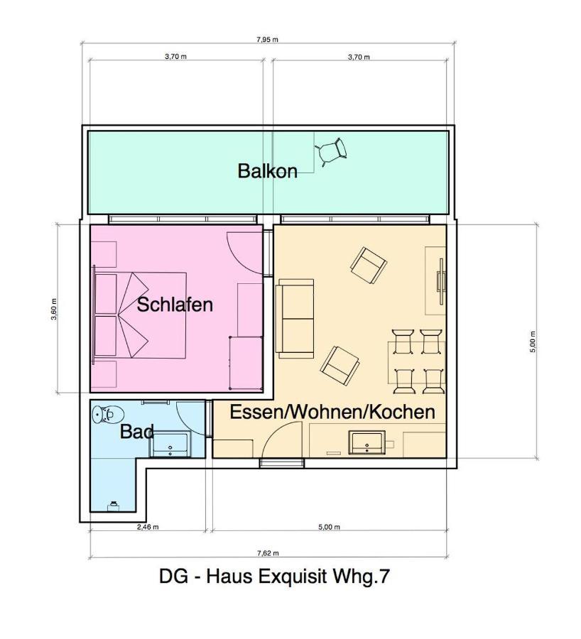 Exquisit 7 Apartment
